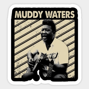 Muddy Waters Live In Concert Unforgettable Performances Sticker